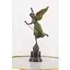 RZEŹBA FIGURA Z BRĄZU - VICTORIA - KOBIETA Z WIEŃCEM BRĄZ - MITOOGIA