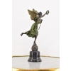 RZEŹBA FIGURA Z BRĄZU - VICTORIA - KOBIETA Z WIEŃCEM BRĄZ - MITOOGIA