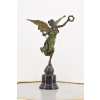 RZEŹBA FIGURA Z BRĄZU - VICTORIA - KOBIETA Z WIEŃCEM BRĄZ - MITOOGIA