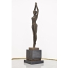 Demetre Chiparus - Orientalna Tancerka - Kobieta Art Deco - Figura z Brązu