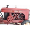 Metalowy Model Czerwony Traktor - Prezent Vintage - Dekoracja Ozdoba