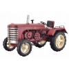 Metalowy Model Czerwony Traktor - Prezent Vintage - Dekoracja Ozdoba