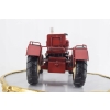 Metalowy Model Czerwony Traktor - Prezent Vintage - Dekoracja Ozdoba