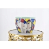 Nowoczesny Modernistyczny Wazon - Misa Porcelana - Abstrakcyjny Kubizm