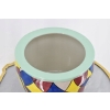 Nowoczesny Modernistyczny Wazon - Misa Porcelana - Abstrakcyjny Kubizm