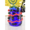Szkło Murano GLASS - Dama w Kapeluszu - Twarz Figura Rzeźba ze Szkła