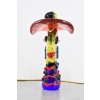 Szkło Murano GLASS - Dama w Kapeluszu - Twarz Figura Rzeźba ze Szkła