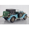 Metalowy Model Samochód - Niebieskie Auto - Kolekcja Vintage Zabytkowy