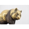 Złota Panda - Figura Rzeźba z Brązu - Miś Niedźwiedź - Prezent - Milo