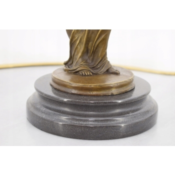 Kobieta ze Skrzypcami - Skrzypaczka - Figura z Brązu - Prezent Dla Muzyka