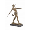 Diana z Włócznią - Bogini Łowów - Mitologia - Figura Rzeźba z Brązu Ozdoba