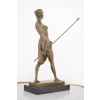 Diana z Włócznią - Bogini Łowów - Mitologia - Figura Rzeźba z Brązu Ozdoba