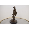 Spartakus - Spartański Wojownik - Gladiator - Figura Rzeźba z Brązu Prezent