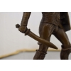 Spartakus - Spartański Wojownik - Gladiator - Figura Rzeźba z Brązu Prezent