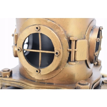 Metalowy Hełm Do Nurkowania - Kask Nurka - Model - Ozdoba Dekoracja