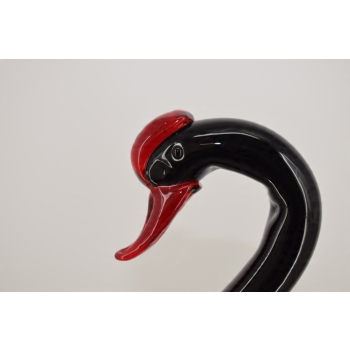 Szkło Murano Glass - Kolorowy Łabędź - Ptak - Figura Prezent