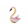 Szkło Murano Glass - Różowy Łabędź - Ptak - Figura Prezent - Dekoracja
