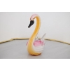 Szkło Murano Glass - Różowy Łabędź - Ptak - Figura Prezent - Dekoracja