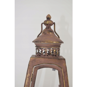 Lampa Latarnia Art Deco - Vintage - Na Świece - Bez Szyb