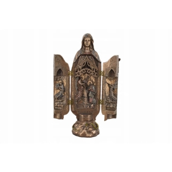Poliptyk - Matka Boska Łaskawa - Tryptyk Maryja Zwiastowanie Biblia Ozdoba