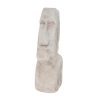 Betonowa Figura - Głowa Moai - Rzeźba z Wysp Wielkanocnych Kamień - Ozdoba