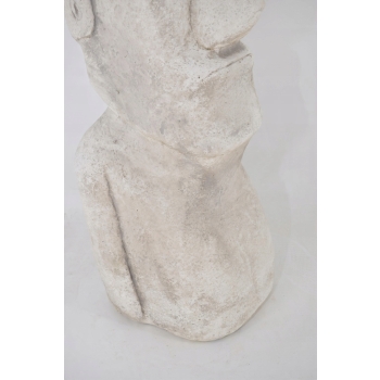 Betonowa Figura - Głowa Moai - Rzeźba z Wysp Wielkanocnych Kamień - Ozdoba
