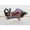 Szkło Murano Style - Byk z Wall Street Figura - Dekoracja Prezent - figura