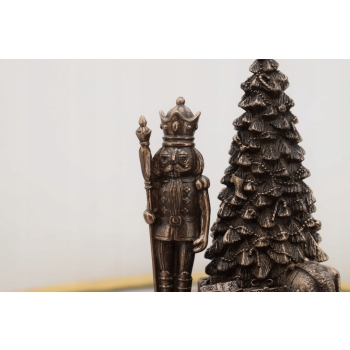 Grająca Pozytywka Świąteczna Święta Choinka Melodia Christmas Tree Prezent