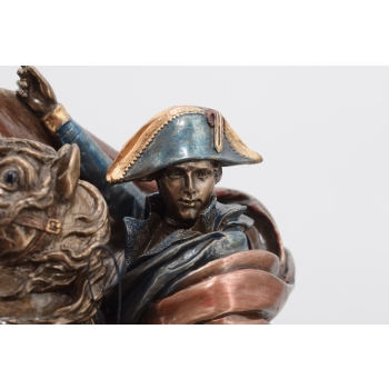 Napoleon Bonaparte Na Koniu - Wódz Generał - Figura Rzeźba Prezent Ozdoba