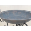 Poidełko Poidło Karmnik dla Ptaków - Ogród 78 cm - Niebieskie - Dekoracja