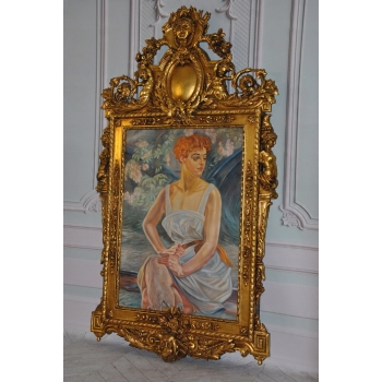 Jacek Malczewski - Portret - Pałacowy Stary Obraz i Rama - Unikat