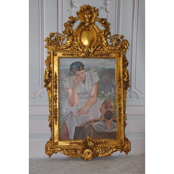 Jacek Malczewski - Wspomnienie... - Pałacowy Stary Obraz i Rama - Unikat