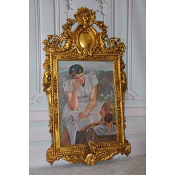 Jacek Malczewski - Wspomnienie... - Pałacowy Stary Obraz i Rama - Unikat