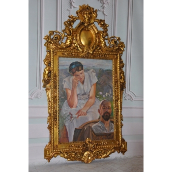 Jacek Malczewski - Wspomnienie... - Pałacowy Stary Obraz i Rama - Unikat