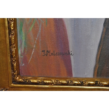 Jacek Malczewski - Wspomnienie... - Pałacowy Stary Obraz i Rama - Unikat