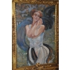 Jacek Malczewski - Kobieta w Sukni - Pałacowy Stary Obraz i Rama - Unikat