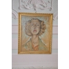 I. Witkiewicz Witkacy 1933 Portret Kobiety - Pastel - Stary Obraz