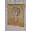 I. Witkiewicz Witkacy 1933 Portret Kobiety - Pastel - Stary Obraz