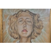 I. Witkiewicz Witkacy 1933 Portret Kobiety - Pastel - Stary Obraz