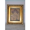 Alfons Mucha - Nimfa Kobieta Portret - Secesja Rama Stary Obraz na Drewnie