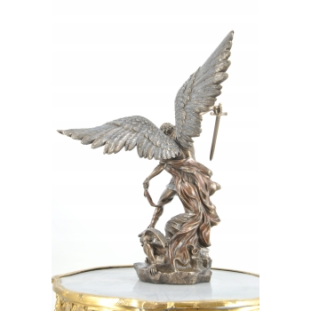 Święty Michał Walczący z Demonem - Anioł Archanioł z Mieczem- Figura