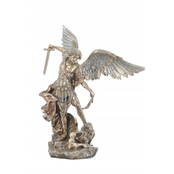 Święty Michał Walczący z Demonem - Anioł Archanioł z Mieczem- Figura
