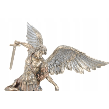 Święty Michał Walczący z Demonem - Anioł Archanioł z Mieczem- Figura