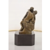 Auguste Rodin - Pocałunek - Zakochani Akt - Figura Rzeźba z Brązu - Ozdoba