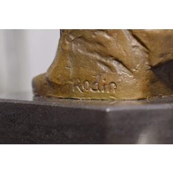 Auguste Rodin - Pocałunek - Zakochani Akt - Figura Rzeźba z Brązu - Ozdoba