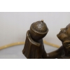 Kleopatra z Jajem - Jajo Kleopatry - Figura Rzeźba z Brązu - Oblivine