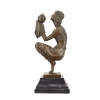 Kleopatra z Jajem - Jajo Kleopatry - Figura Rzeźba z Brązu - Oblivine