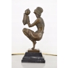 Kleopatra z Jajem - Jajo Kleopatry - Figura Rzeźba z Brązu - Oblivine