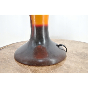 Lampa Stołowa - Gabinetowa Biurowa - Szkło Emile Galle - Lampka - Sygn #9