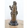 Kobieta z Winogronem - Winogrono - Figura Rzeźba z Brązu - Dekoracja Ozdoba